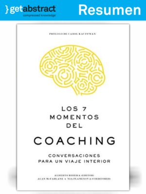 cover image of Los 7 momentos del coaching (resumen)